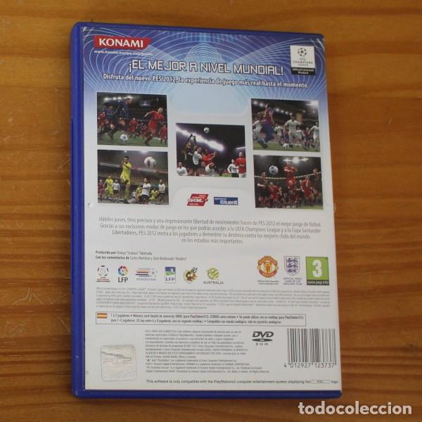 Videojuegos y consolas: PS2 PRO EVOLUTION SOCCER 2012. PLAYSTATION 2 PAL ESPA&Ntilde;A COMPLETO - Foto 2