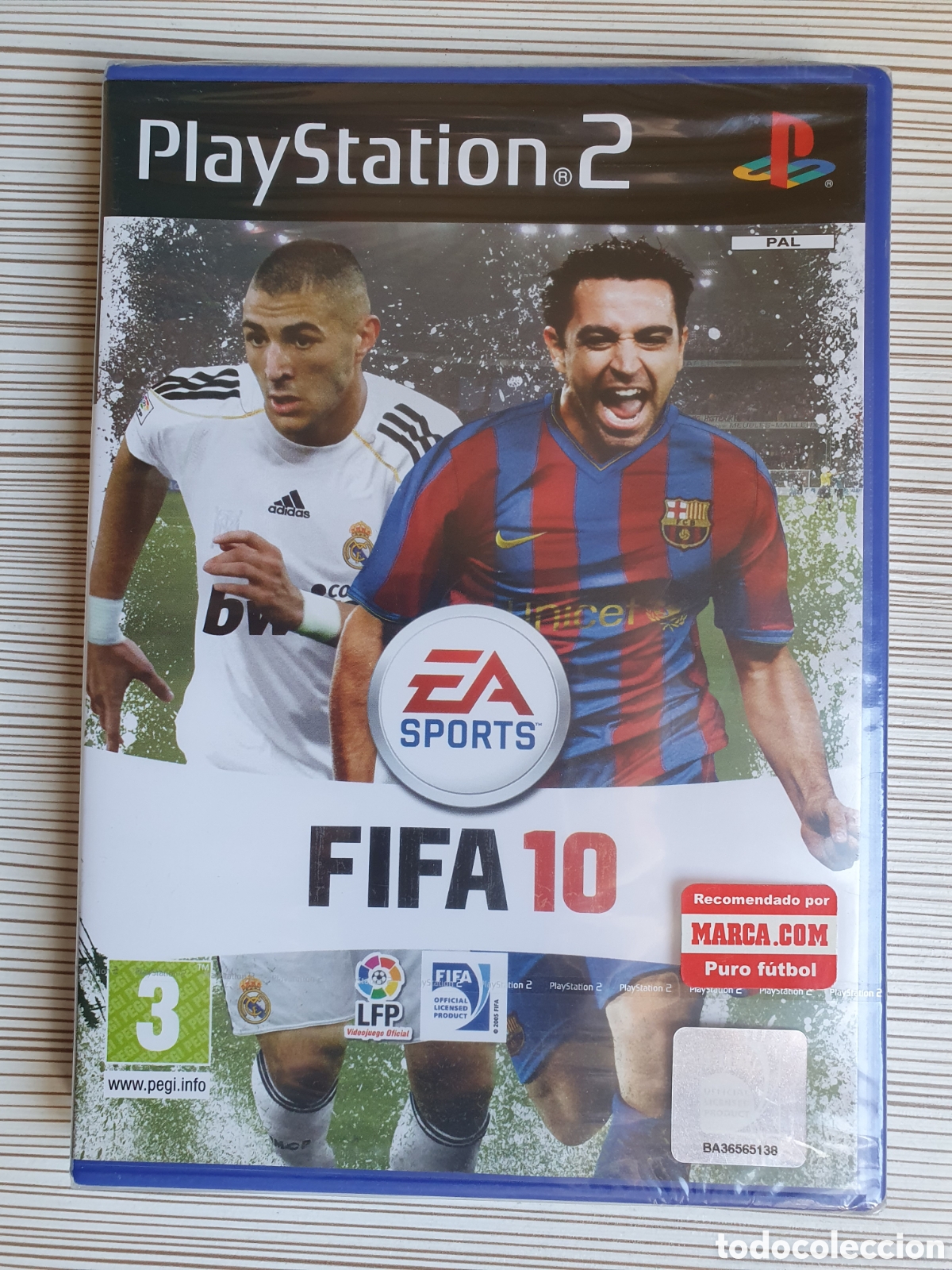 Videojuegos y consolas: FIFA 10 2010 PS2 PRECINTADO PAL ESP - Foto 1