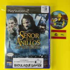 Videojuegos y Consolas: EL SEÑOR DE LOS ANILLOS LAS DOS TORRES , COMPLETO , PAL ESPAÑA , PS2 , PLAYSTATION 2. Lote 403356509