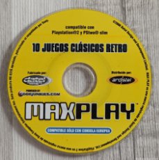Videojuegos y Consolas: MAXPLAY , SONY PLAYSTATION 2 , PS2 . 10 JUEGOS CLÁSICOS RETRO .. Lote 403366014