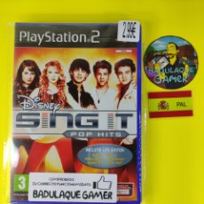 Videojuegos y Consolas: DISNEY SING IT POP HITS , COMPLETO , PAL ESPAÑA , PS2 , PLAYSTATION 2. Lote 403477294