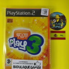 Videojuegos y Consolas: EYETOY PLAY 3 , COMPLETO PAL ESPAÑA , PS2 , PLAYSTATION 2. Lote 403477849