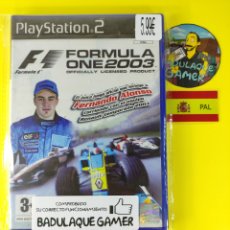 Videojuegos y Consolas: PAL ESPAÑA , COMPLETO , PS2 , PLAYSTATION 2 , FORMULA ONE 2003. Lote 403480054