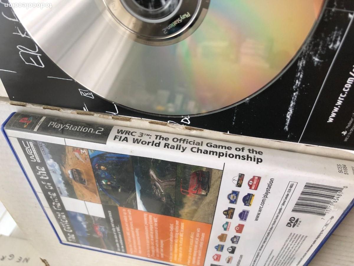 PS2 - WRC 3 le jeu officiel FIA World Rally Championship