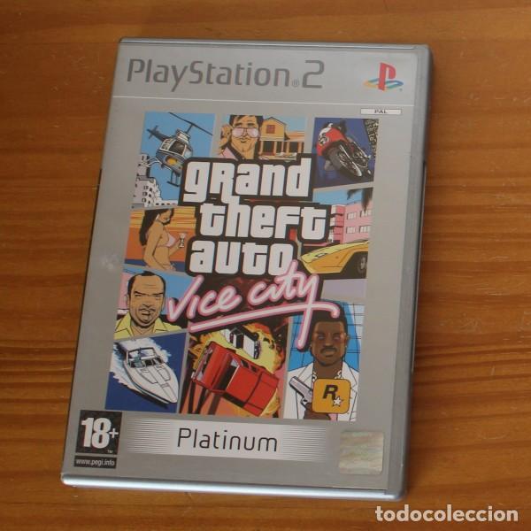 Grand Theft Auto Liberty City Stories PS2 (Platinum) PAL *Manual