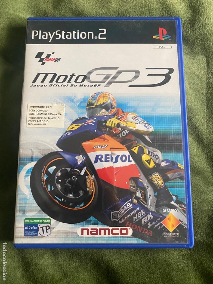 motogp3 moto gp 3 - ps2 playstation 2 play stat - Comprar Videojogos e  Consolas PS2 no todocoleccion