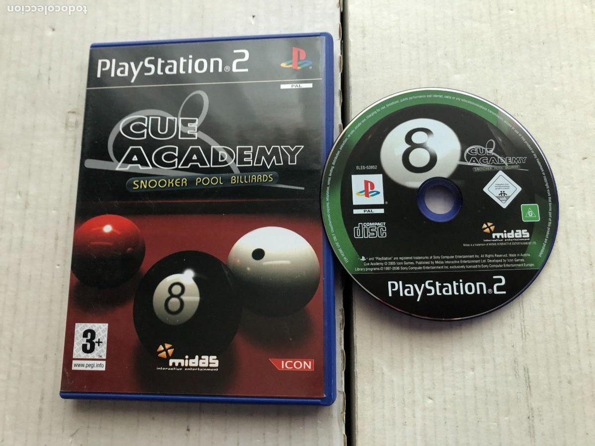 cue academy - ps2 playstation 2 play station tw - Buy Video games and  consoles PS2 on todocoleccion