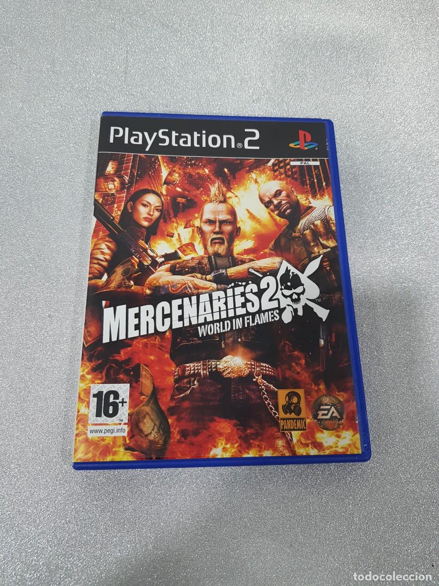 Mercenaries 2 World In Flames PS2 Play Station 2