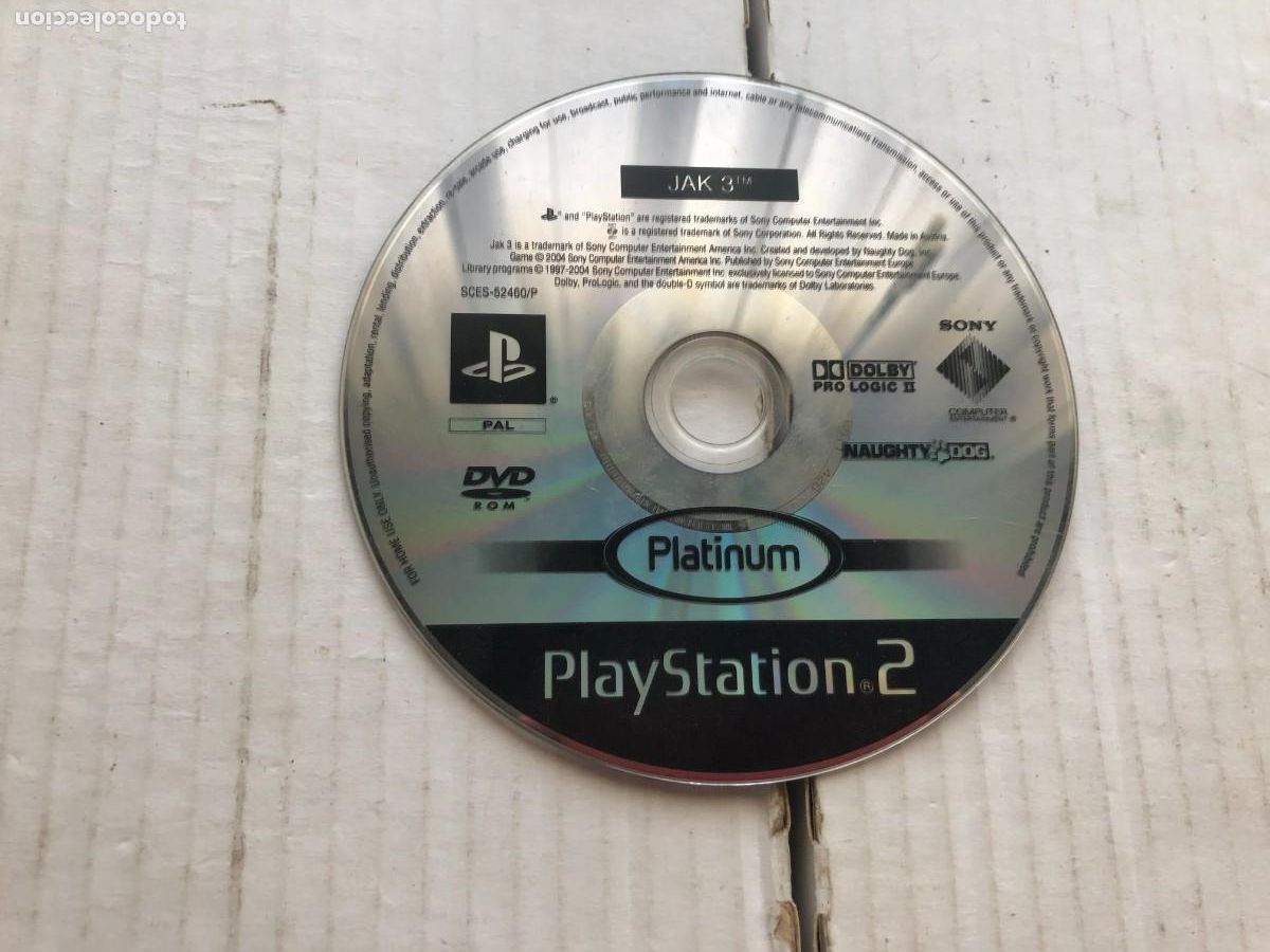 Jak 3 - Platinum - Sony PlayStation PS2 - PAL FR - Avec Notice