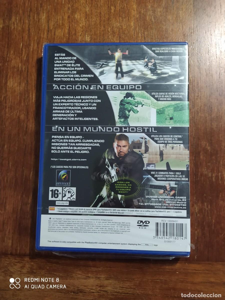 Videojuegos y consolas: SWAT PS2 Nuevo precintado - Foto 2