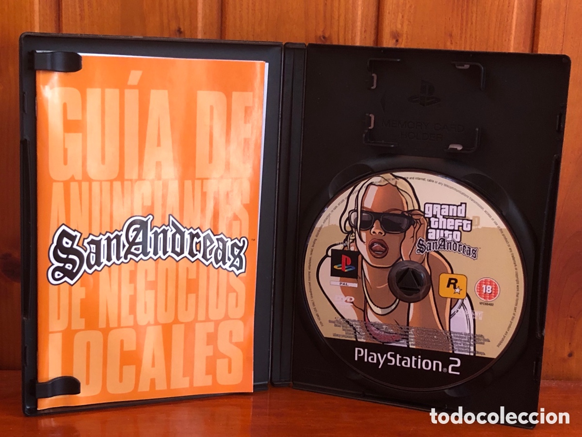 grand theft auto san andreas gta andrea ps2 pla - Comprar Videojogos e  Consolas PS2 no todocoleccion