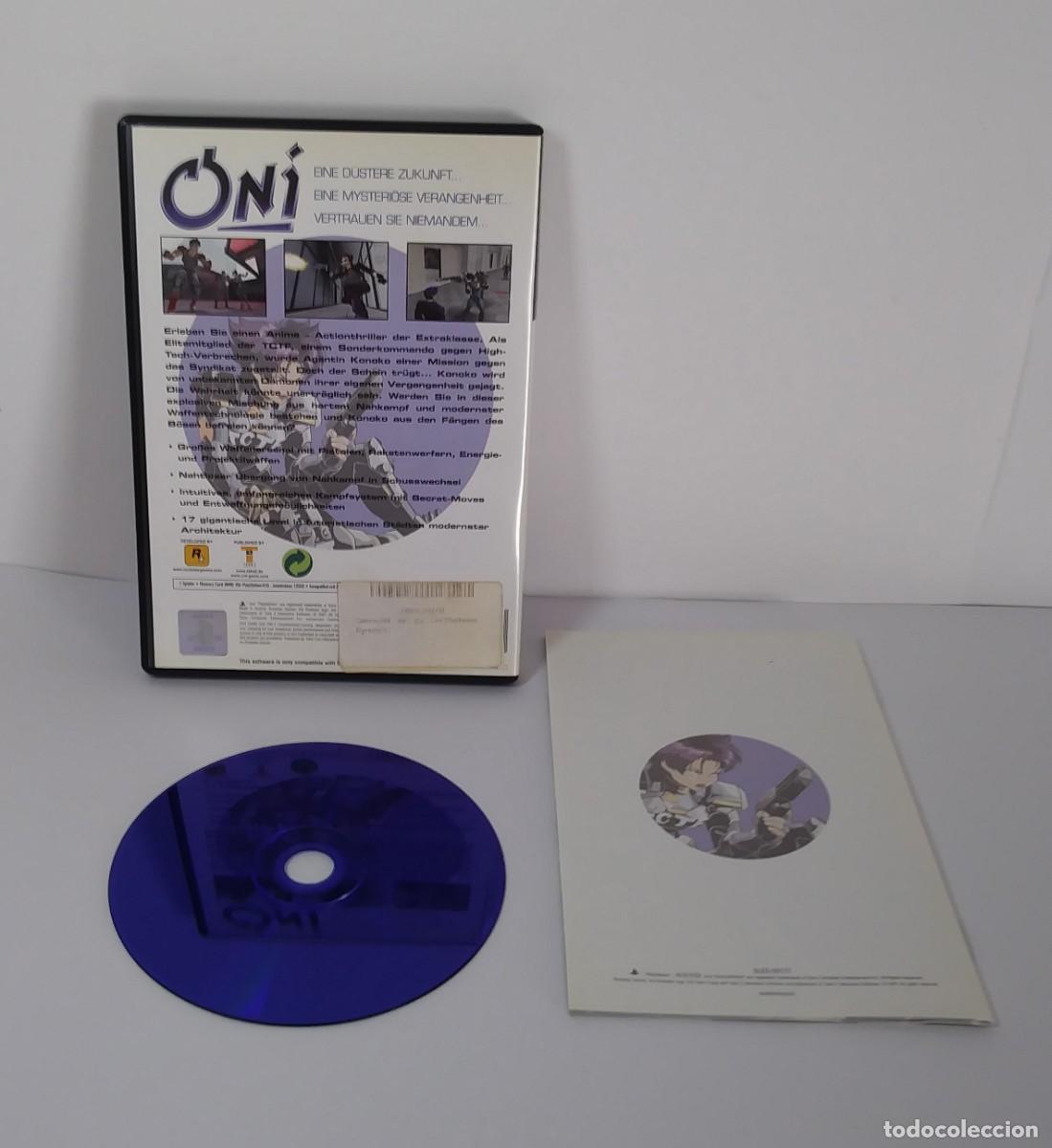 Videojuegos y consolas: ONI PS2 PAL ALEM&Aacute;N COMPLETO COMO NUEVO - Foto 12