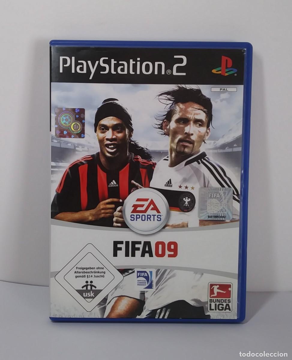 Videojuegos y consolas: FIFA 09 PS2 PAL ALEM&Aacute;N SIN MANUAL - Foto 1