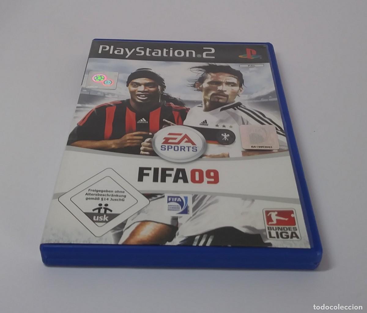 Videojuegos y consolas: FIFA 09 PS2 PAL ALEM&Aacute;N SIN MANUAL - Foto 5