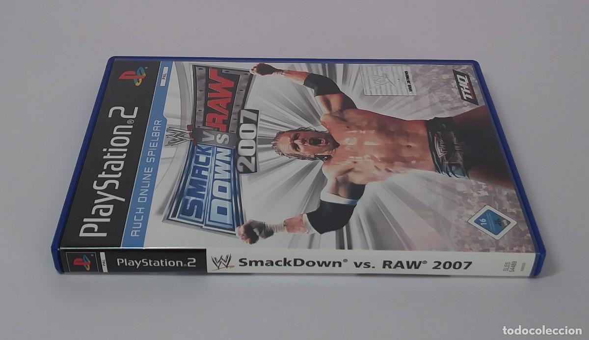 Videojuegos y consolas: SMACKDOWN VS. RAW 2007 PS2 PAL EU COMPLETO - Foto 4