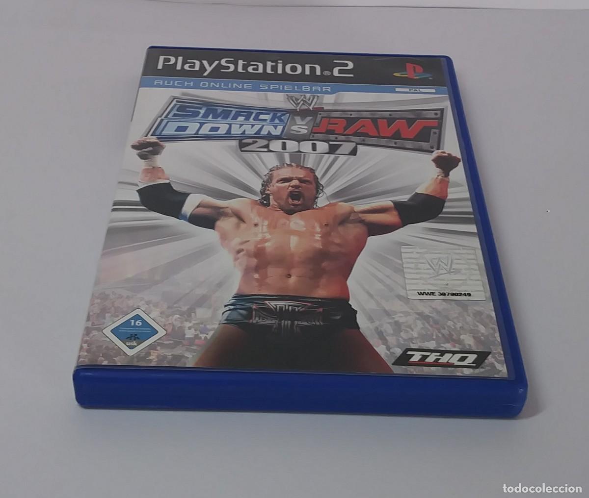 Videojuegos y consolas: SMACKDOWN VS. RAW 2007 PS2 PAL EU COMPLETO - Foto 5