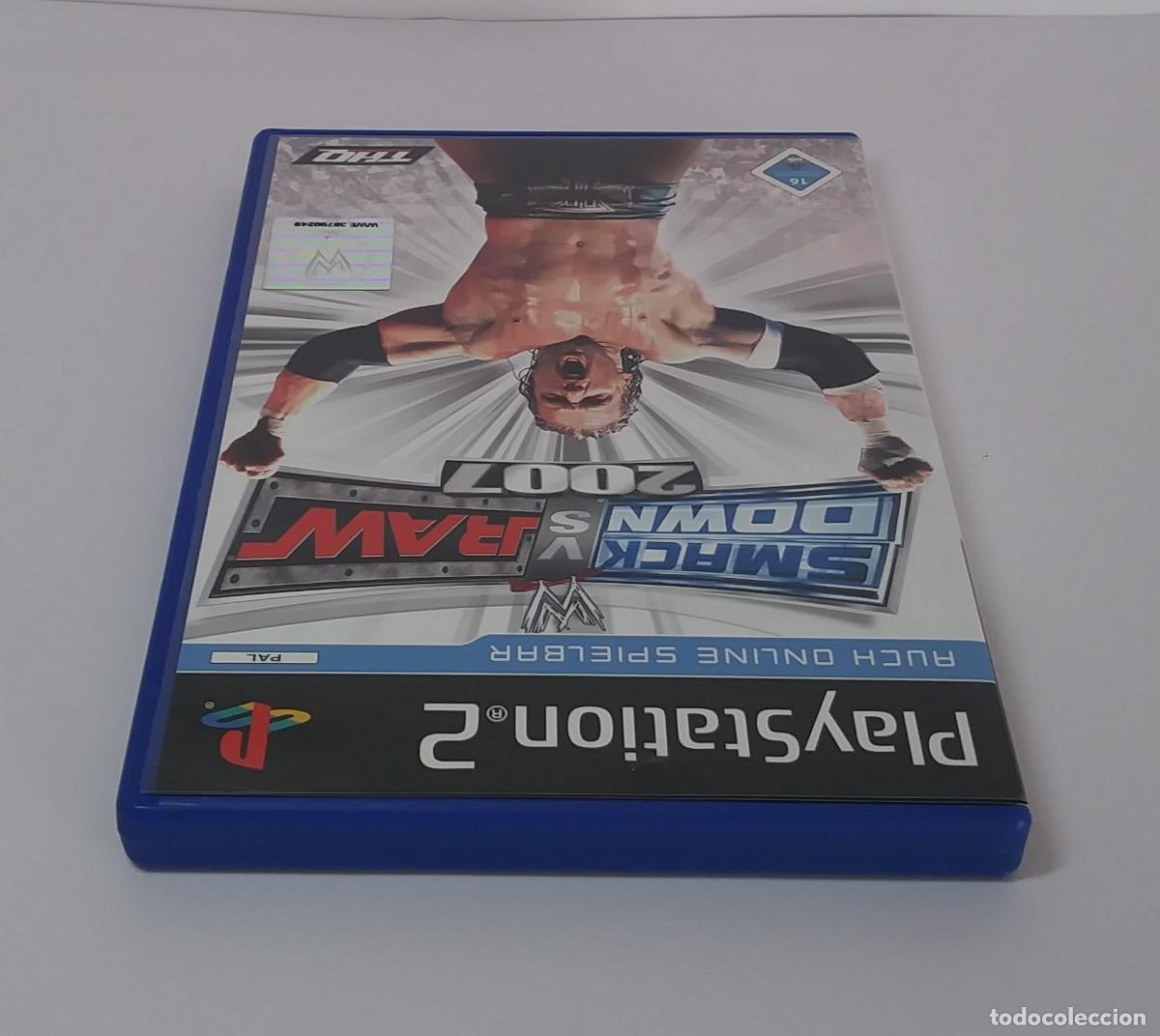 Videojuegos y consolas: SMACKDOWN VS. RAW 2007 PS2 PAL EU COMPLETO - Foto 7