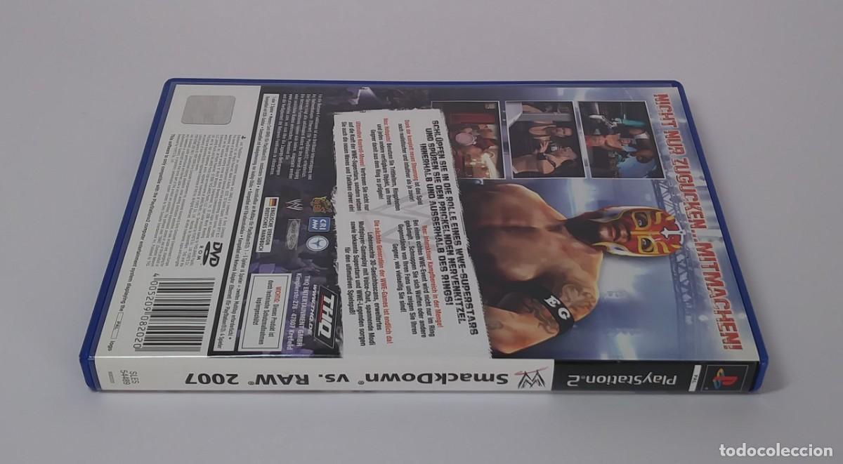 Videojuegos y consolas: SMACKDOWN VS. RAW 2007 PS2 PAL EU COMPLETO - Foto 9