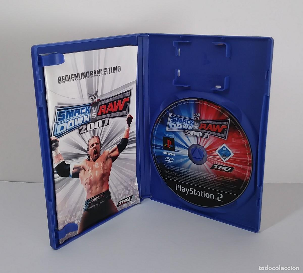 Videojuegos y consolas: SMACKDOWN VS. RAW 2007 PS2 PAL EU COMPLETO - Foto 10