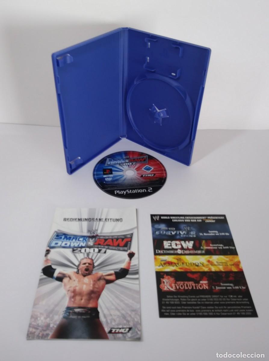 Videojuegos y consolas: SMACKDOWN VS. RAW 2007 PS2 PAL EU COMPLETO - Foto 11
