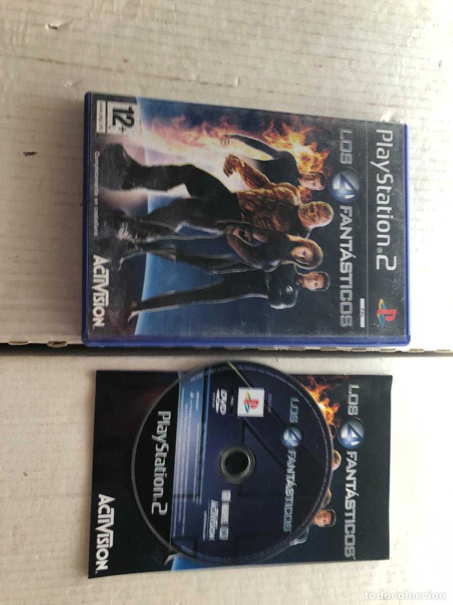 Jeu Les 4 Fantastiques PS2, Complet PAL FR, état Correct