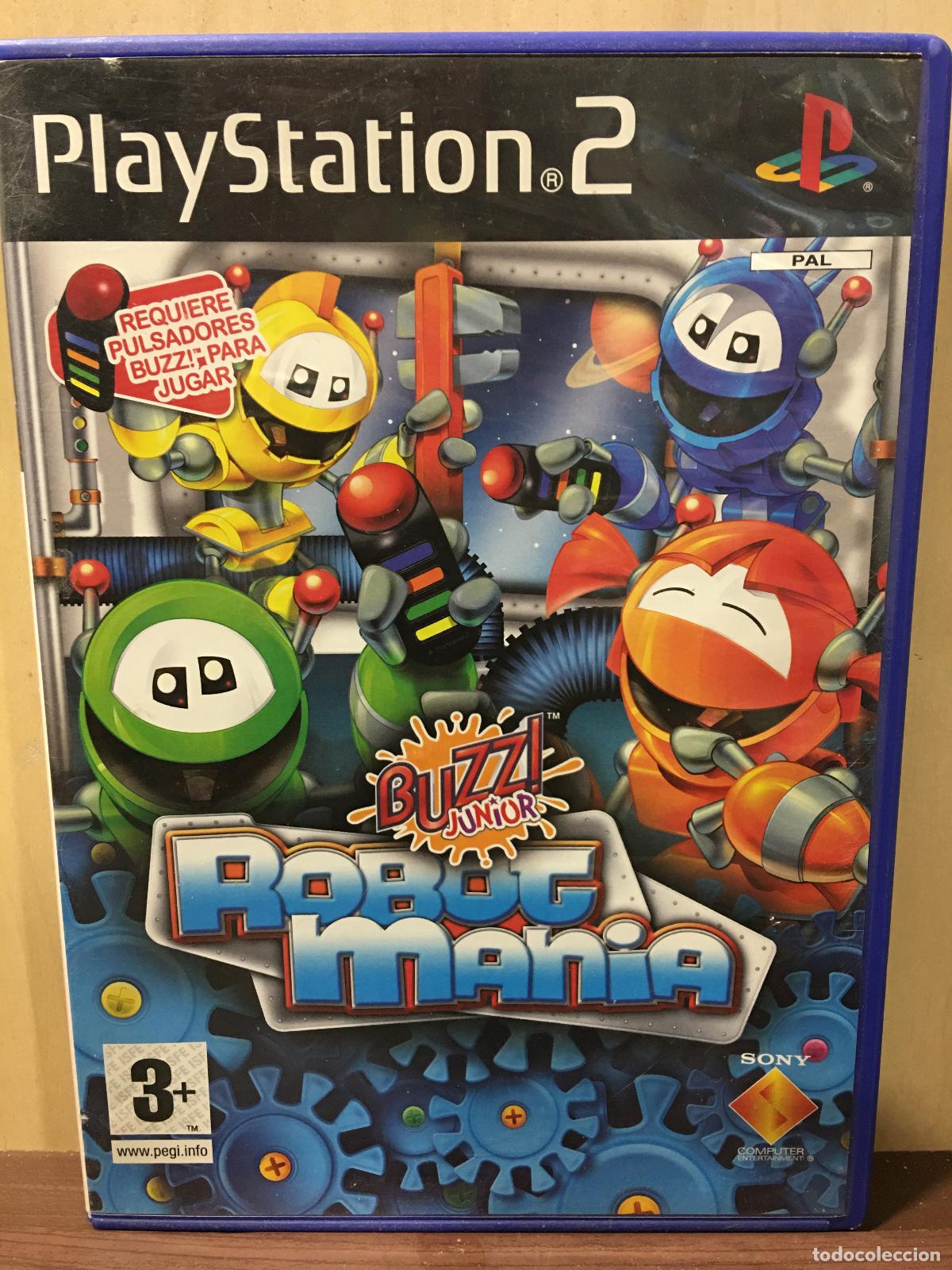 Videojuegos y consolas: Buzz Robot Mania (PS2) - Foto 1