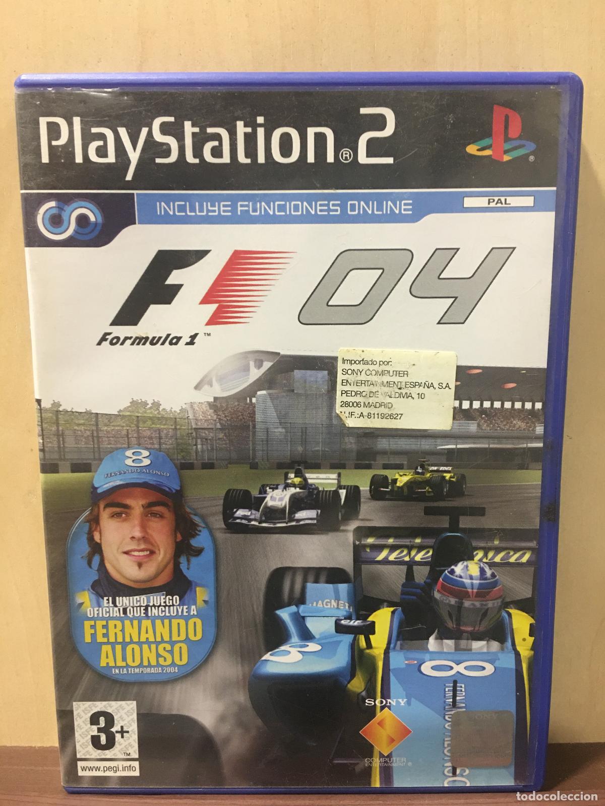 Videojuegos y consolas: FORMULA 1 2004 - PS2 (2&ordf; Mano - Bueno) - Foto 1