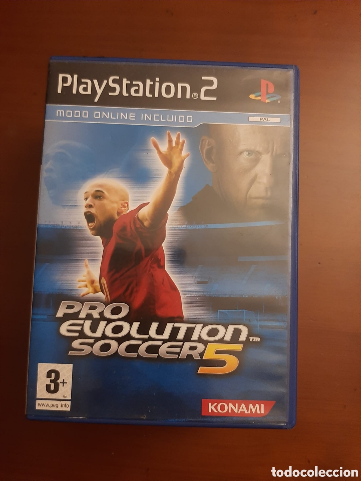 Videojuegos y consolas: Juego play station 2 pro evolution soccer 5 - Foto 1