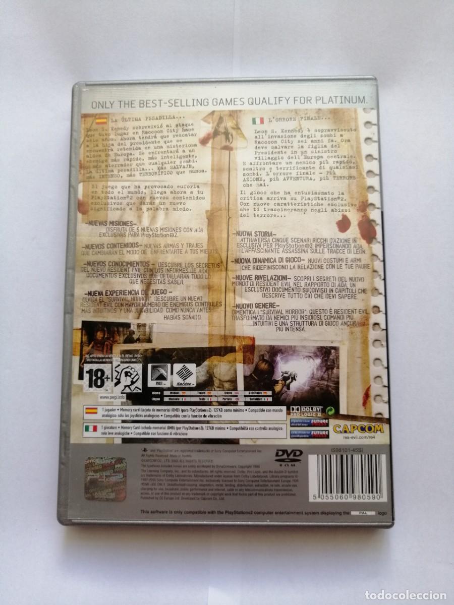 Videojuegos y consolas: Resident evil 4 Playstation 2 - Foto 2