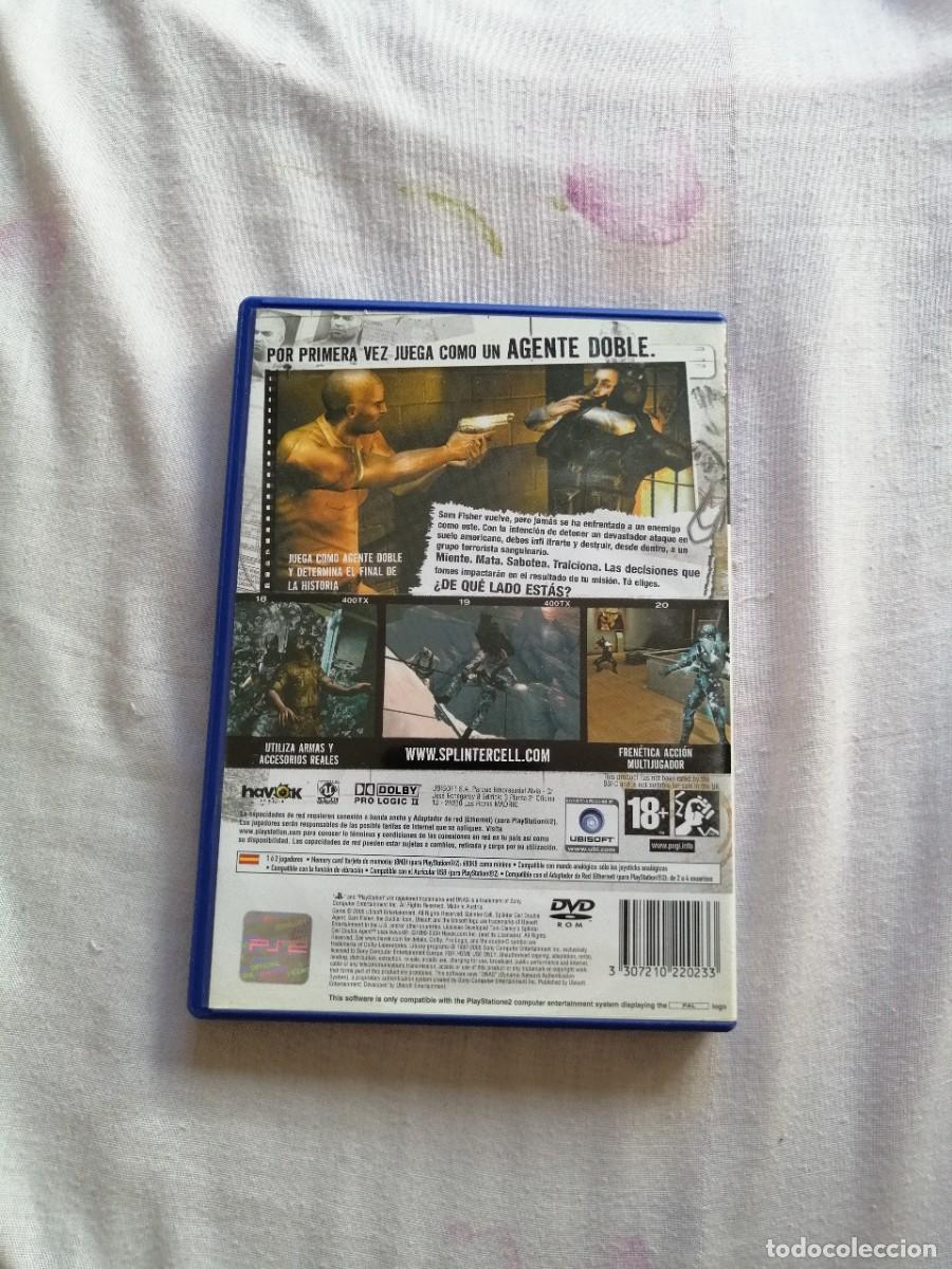 Videojuegos y consolas: Splinter cell double agent Playstation 2 completo - Foto 2