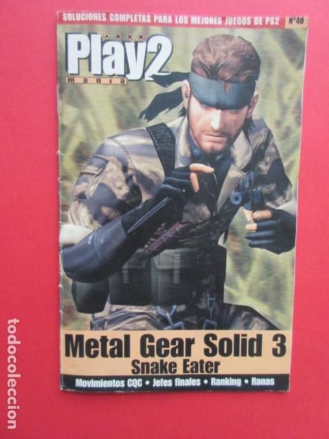 Videojuegos y consolas: ref: PLAY_02 - PLAY2MANIA PLAY MANIA - METAL GEAR SOLID 3 SNAKE EATER - Foto 1