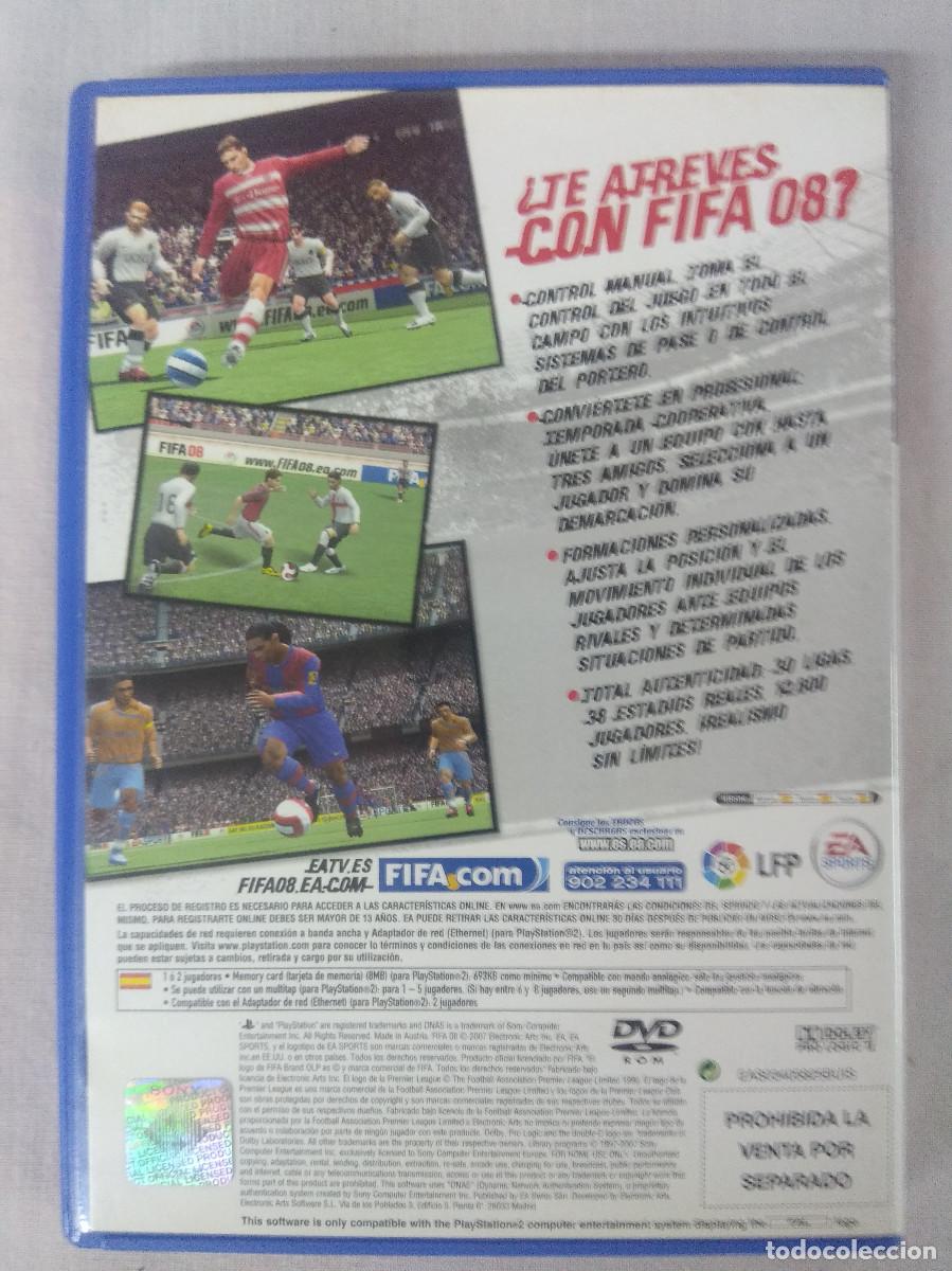 Videojuegos y consolas: FIFA 08/PLAYSTATION 2/2 DISCOS. - Foto 3