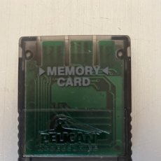 Videojuegos y Consolas: MEMORY CARD TRANSPARENTE (VERDE) PLAY STATION 2 / PS2