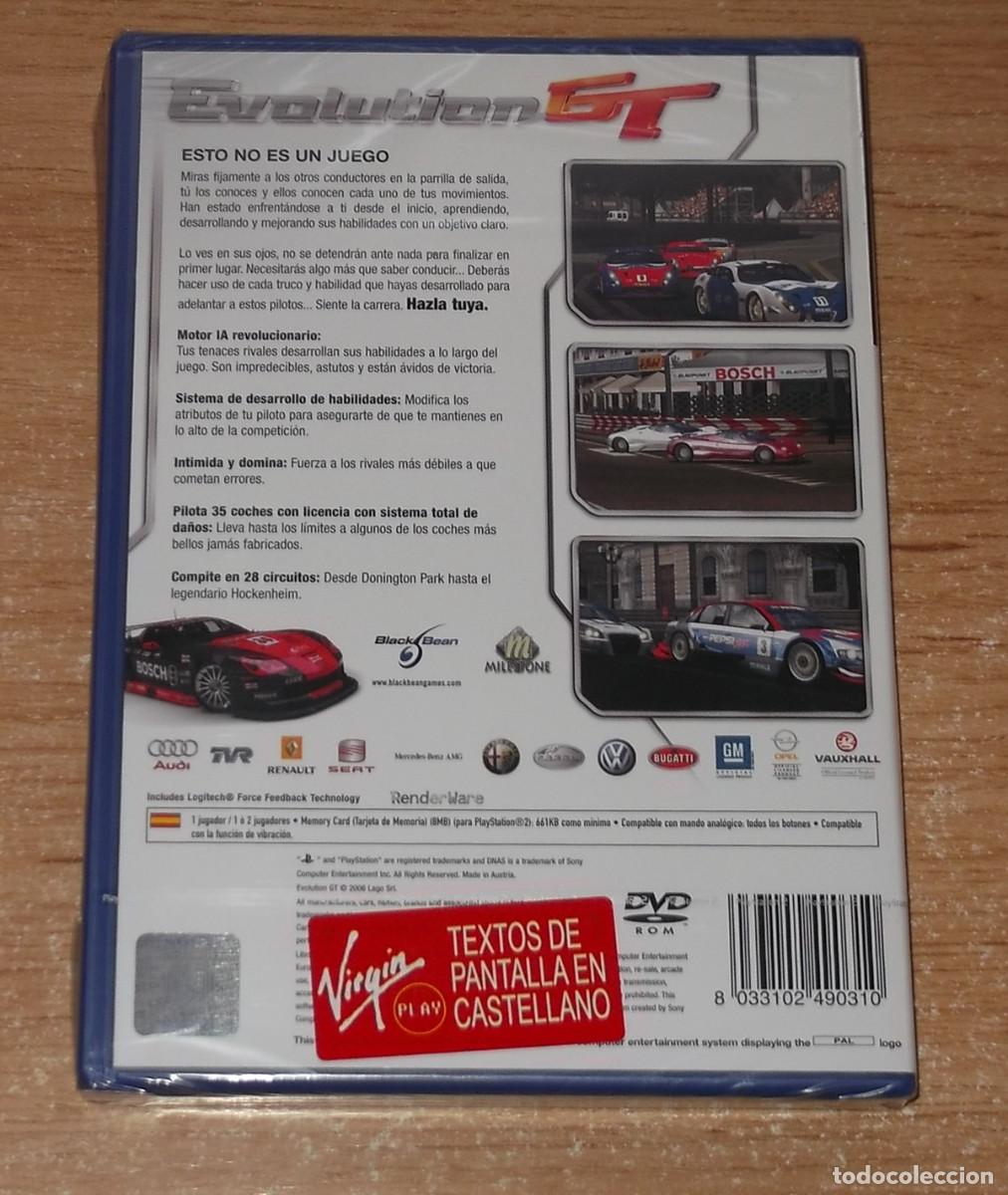 Videojuegos y consolas: EVOLUTION GT PS2 PAL ESPA&Ntilde;A, PRECINTADO - Foto 2