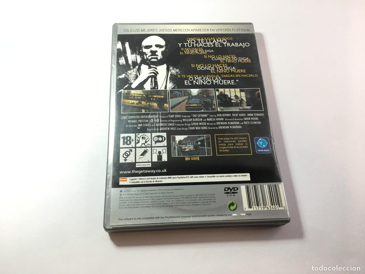 Videojuegos y consolas: JUEGO THE GETAWAY PS2 COMPLETO - Foto 3