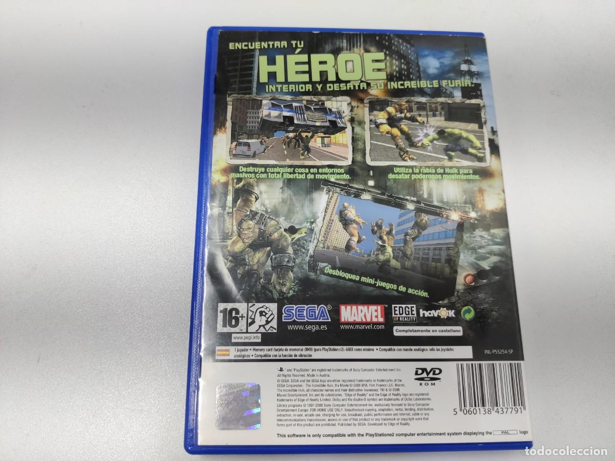 Videojuegos y consolas: EL INCREIBLE HULK . Ps2 - Foto 2