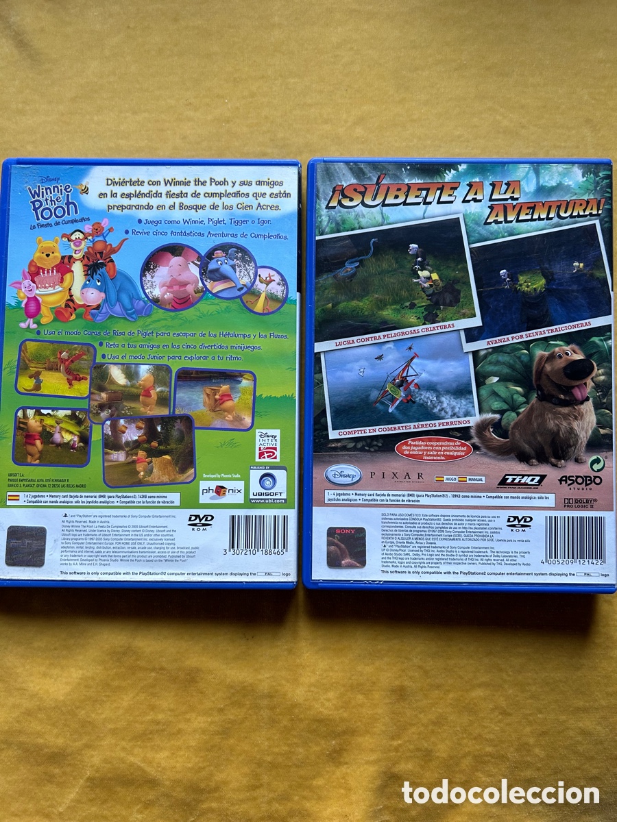 Videojuegos y consolas: Pack Ps2 Winnie The pooh/Up - Foto 2