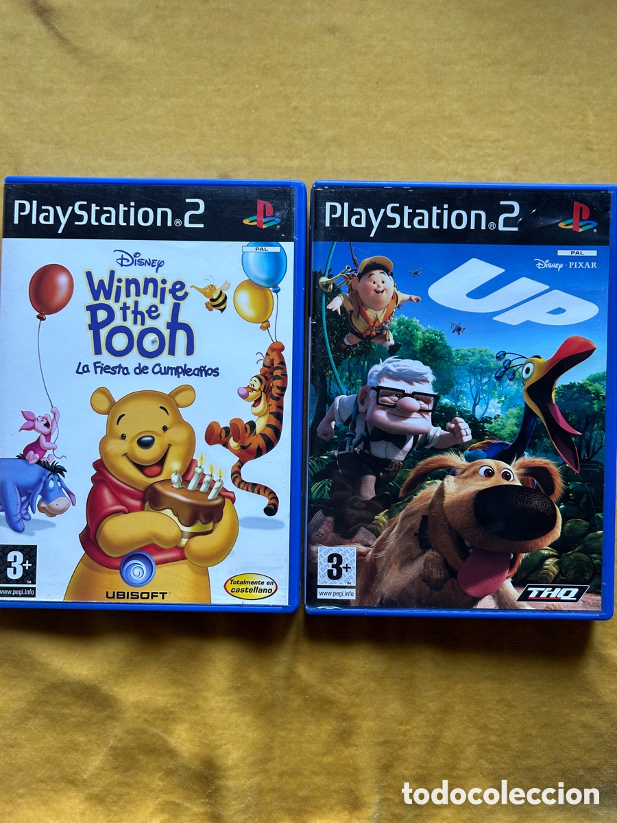 Videojuegos y consolas: Pack Ps2 Winnie The pooh/Up - Foto 1