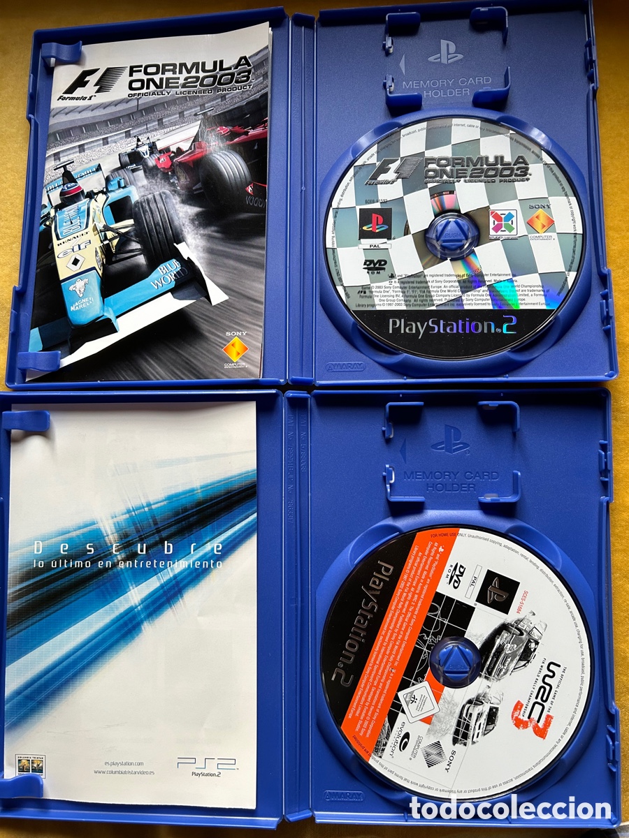 Videojuegos y consolas: Pack Ps2 F1 2003/ WRC 3 - Foto 3