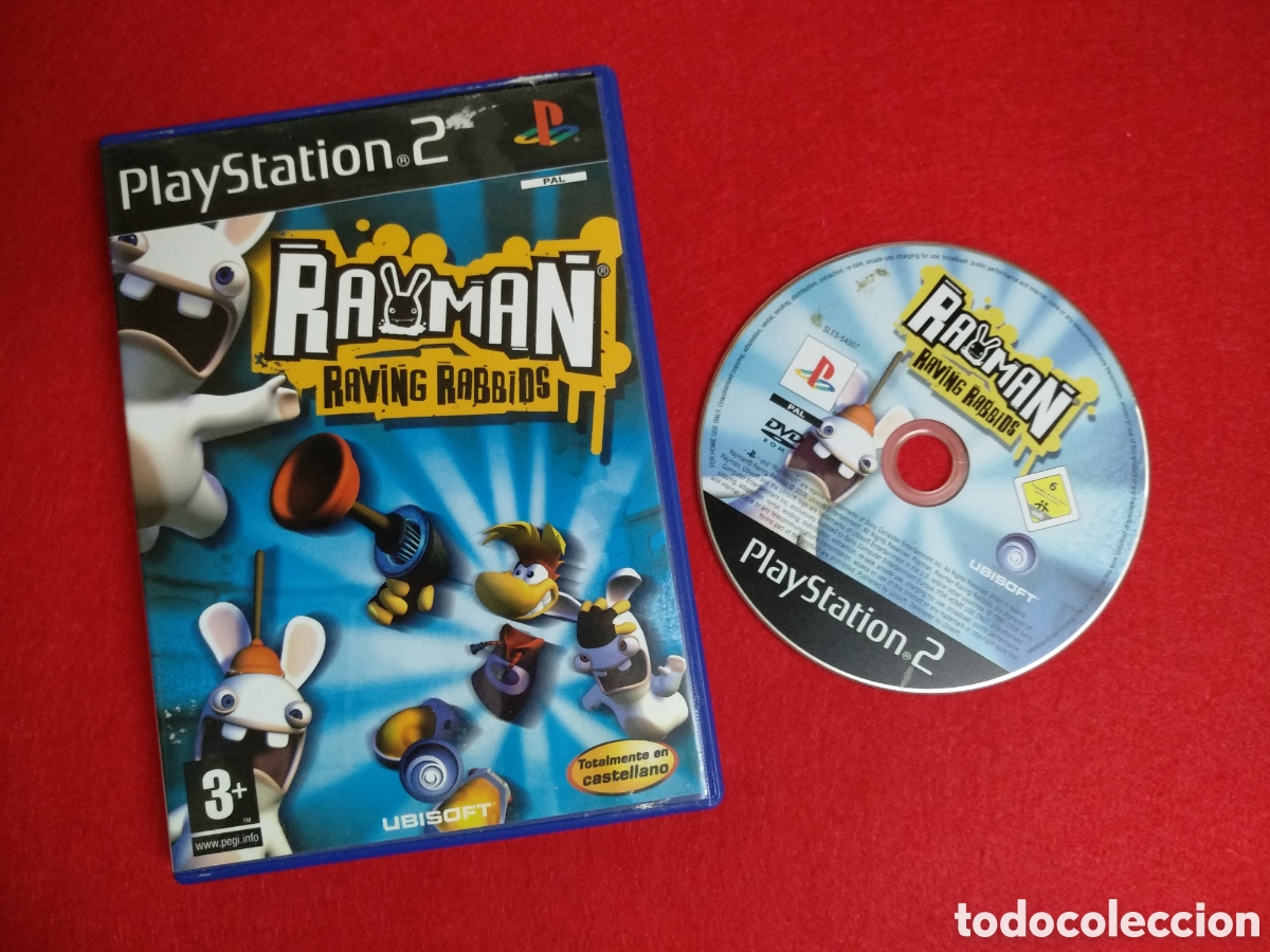 Videojuegos y consolas: Ps2 - Rayman Raving Rabbids - Foto 1