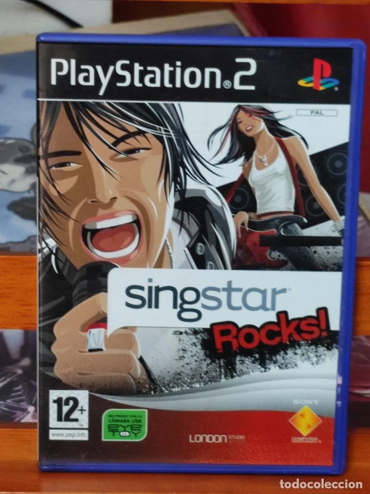 Videojuegos y consolas: SINGSTAR - ROCKS - SONY - PS2 - SING STAR (A66) - Foto 1
