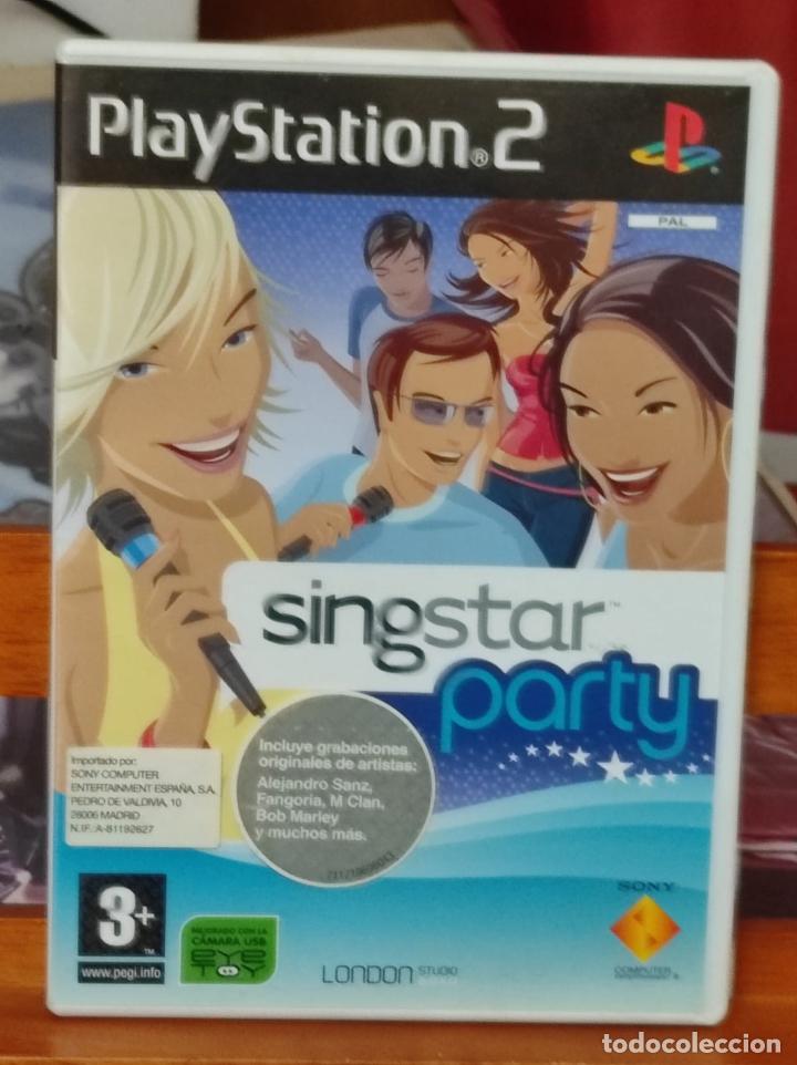 Videojuegos y consolas: SINGSTAR - PARTY - SONY - PS2 - SING STAR (A66) - Foto 1