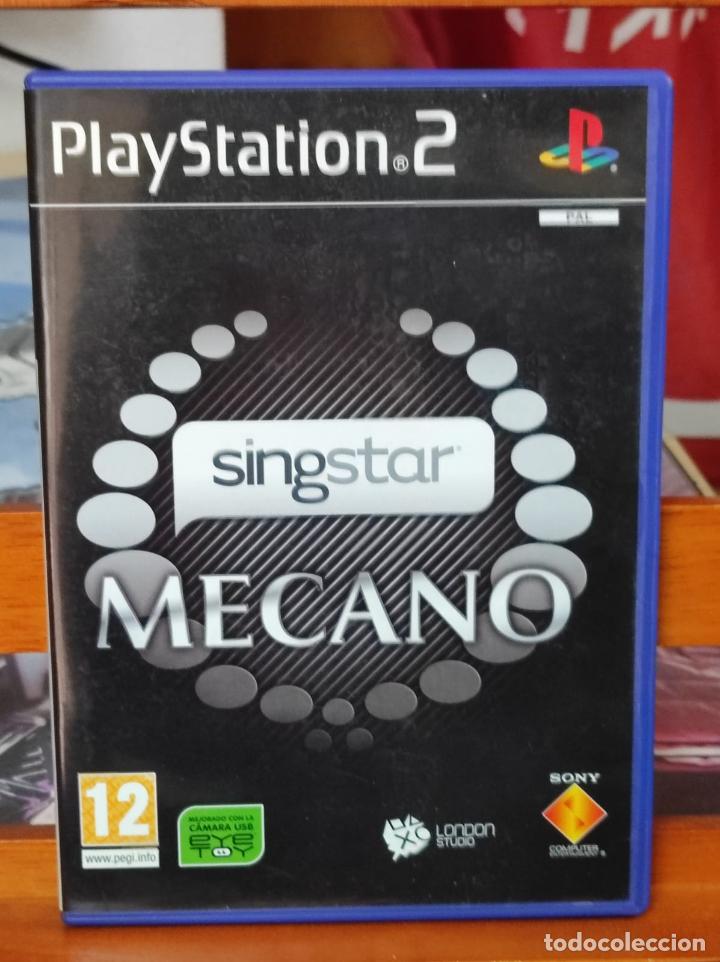 Videojuegos y consolas: SINGSTAR - MECANO - SONY - PS2 - SING STAR (A65) - Foto 1