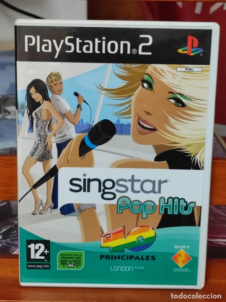 Videojuegos y consolas: SINGSTAR - POP HITS - SONY - PS2 - SING STAR (A65) - Foto 1
