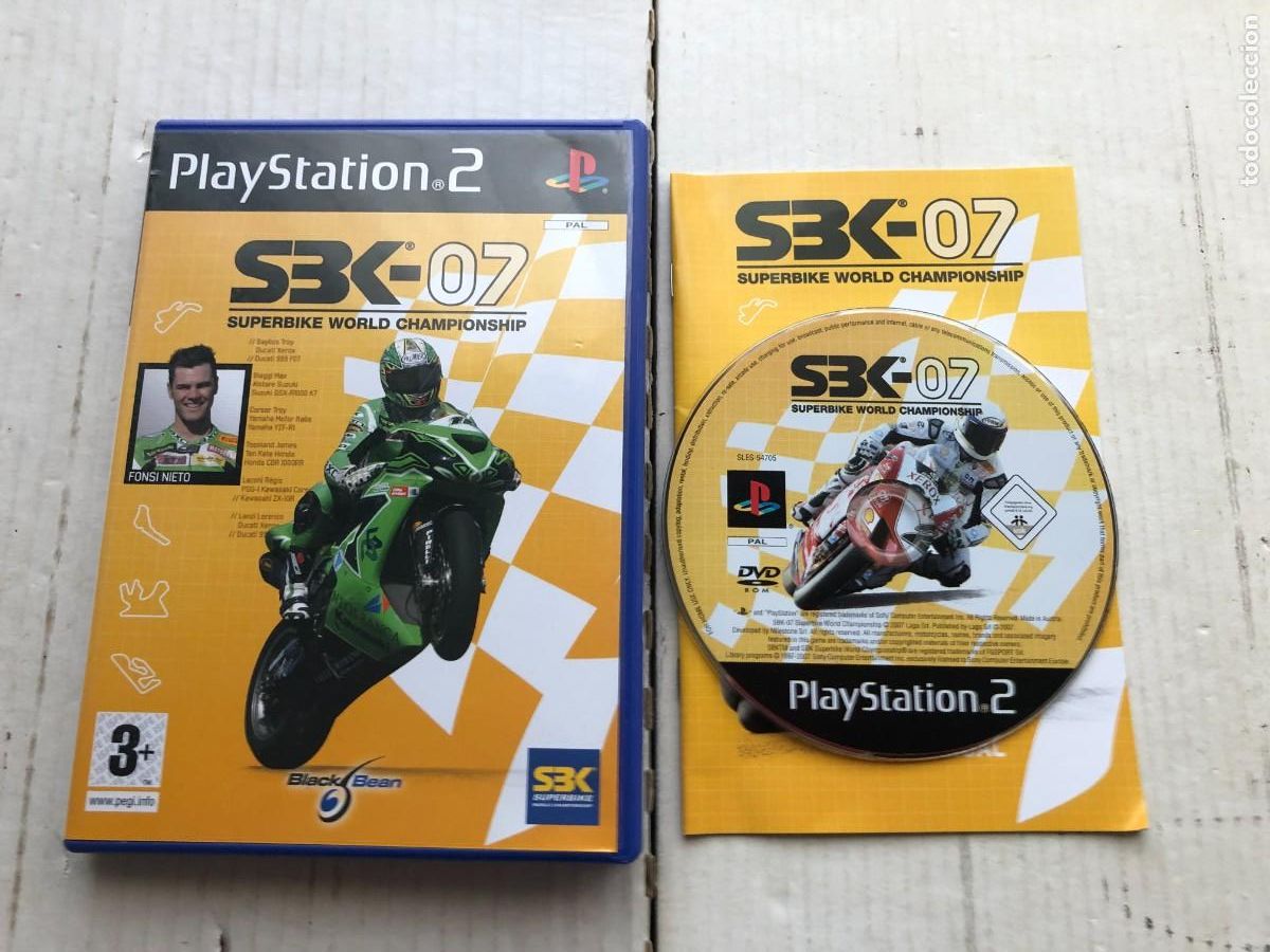SBK-07 : Superbike World Championship sous blister - PS2 - Jeu Occasion Pas Cher