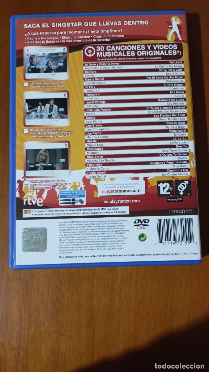 Videojuegos y consolas: Singstar Cl&aacute;sicos - PlayStation 2 - Foto 2