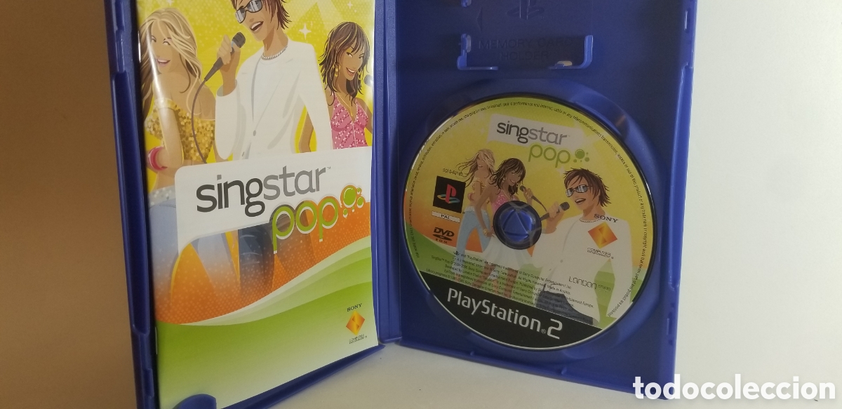 Videojuegos y consolas: SINGSTAR +POP+MICROFONOS PS2 - Foto 4