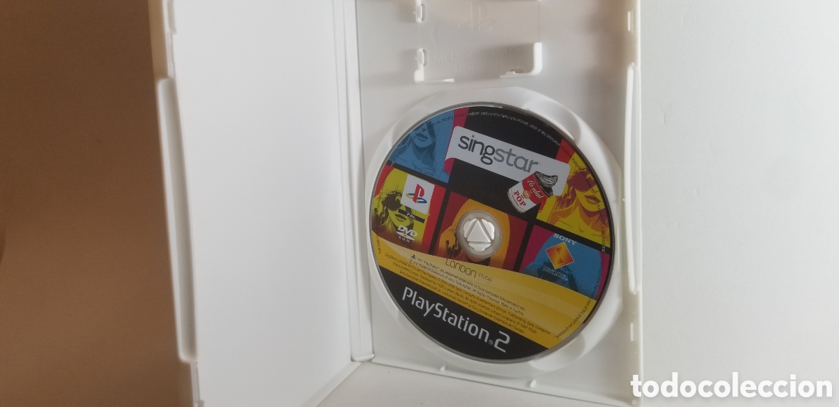 Videojuegos y consolas: SINGSTAR +POP+MICROFONOS PS2 - Foto 5