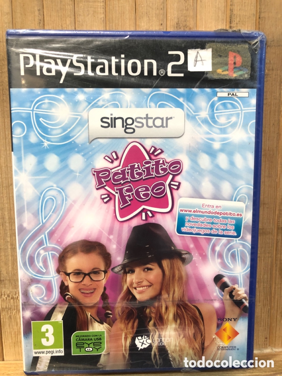 Videojuegos y consolas: Singstar Patito Feo ( PS2 ) - Precintado - - Foto 1