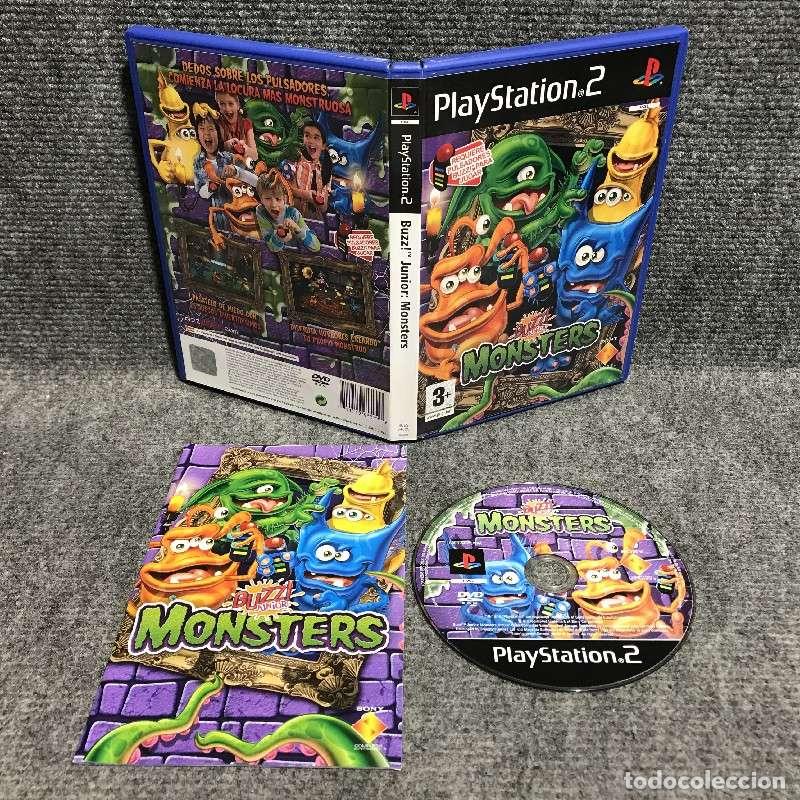 Videojuegos y consolas: BUZZ JUNIOR MONSTERS SONY PLAYSTATION 2 PS2 - Foto 1